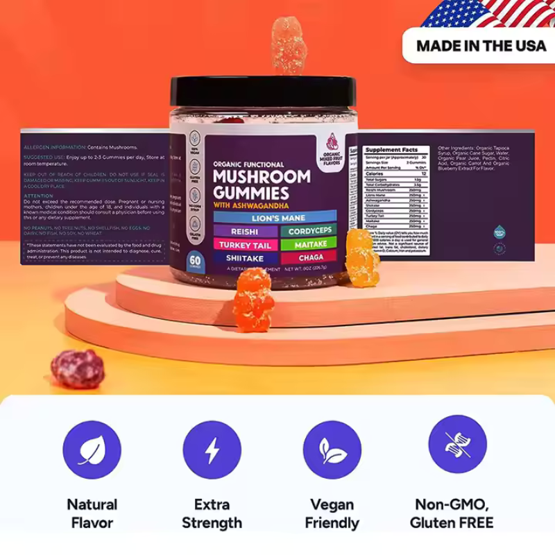 Sunily Mushroom Gummies Box