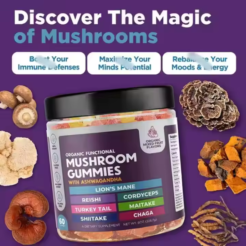 Sunily Mushroom Gummies Box
