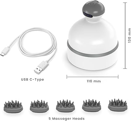 Sunilly™ FusionPro Electric Scalp Massager